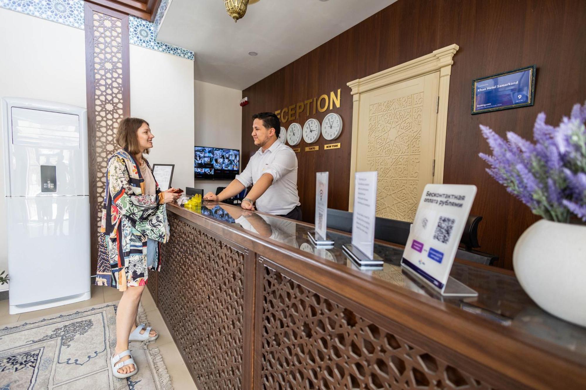 Khan Hotel Самарканд Екстериор снимка